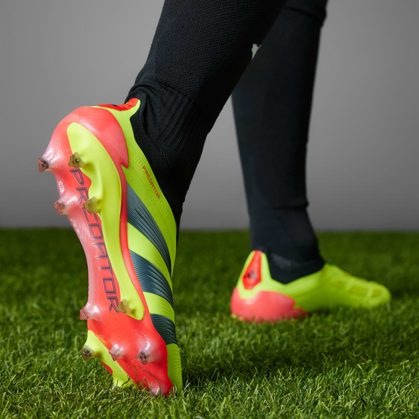 Giày Adidas Predator 24 Elite Laceless FG ‘Energy Citrus’ IE2366 - Ảnh 4