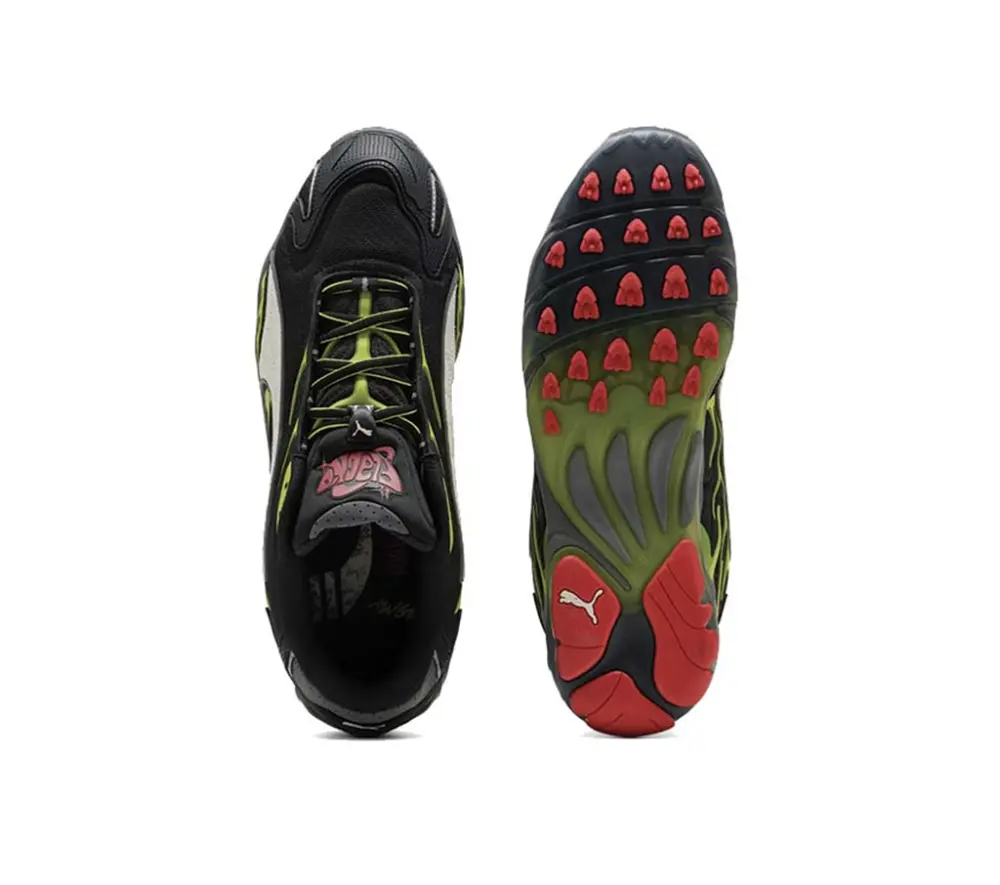 Giày Puma x A$AP Rocky Inhale 'Black Lime Pow' 402459-01 - Ảnh 4