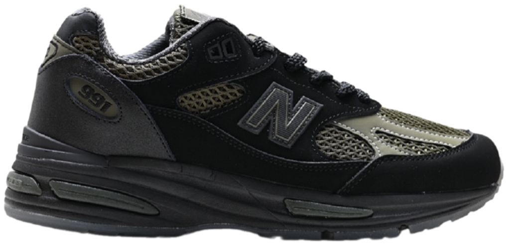 Giày Stone Island × New Balance 991V2 "Black" M991SD2