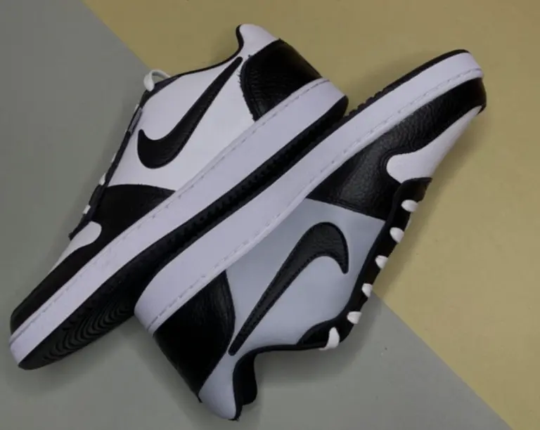 Giày Nike Ebernon Low Premium ‘White Black’ AQ1774-102 - Ảnh 6