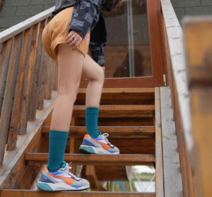 Alternative view of Giày PUMA RS Metric ‘White Vibrant Orange’ 386169-01