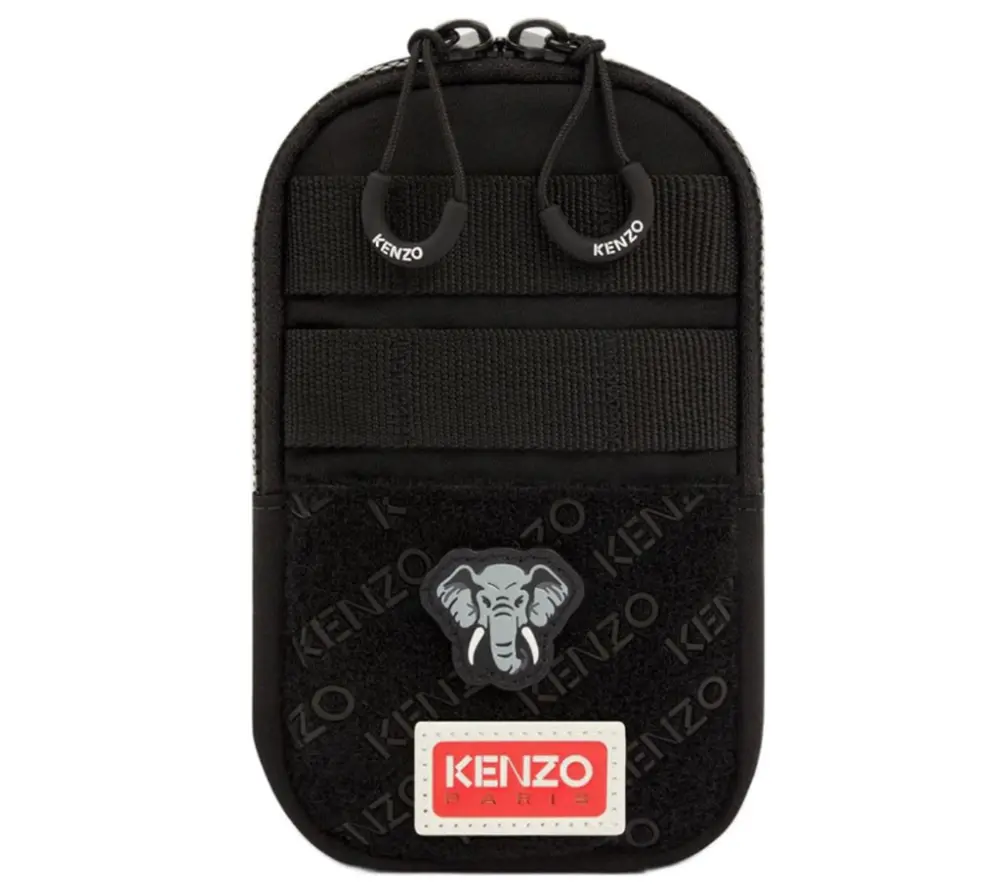 Túi Kenzo Jungle Phone Shoulder ‘Black’ FD55PM208F30-99