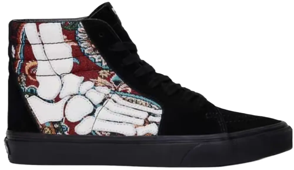 Giày Vans SK8-HI Hazy Bones ‘Black White’ VN0A5JMJBZW
