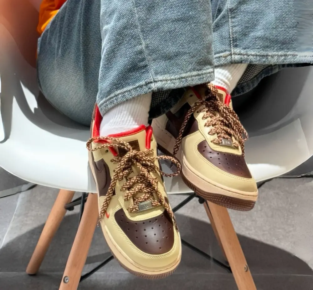 Giày Nike Air Force 1 ’07 ‘Light British Cacao Wow’ HQ3447-222 - Ảnh 5