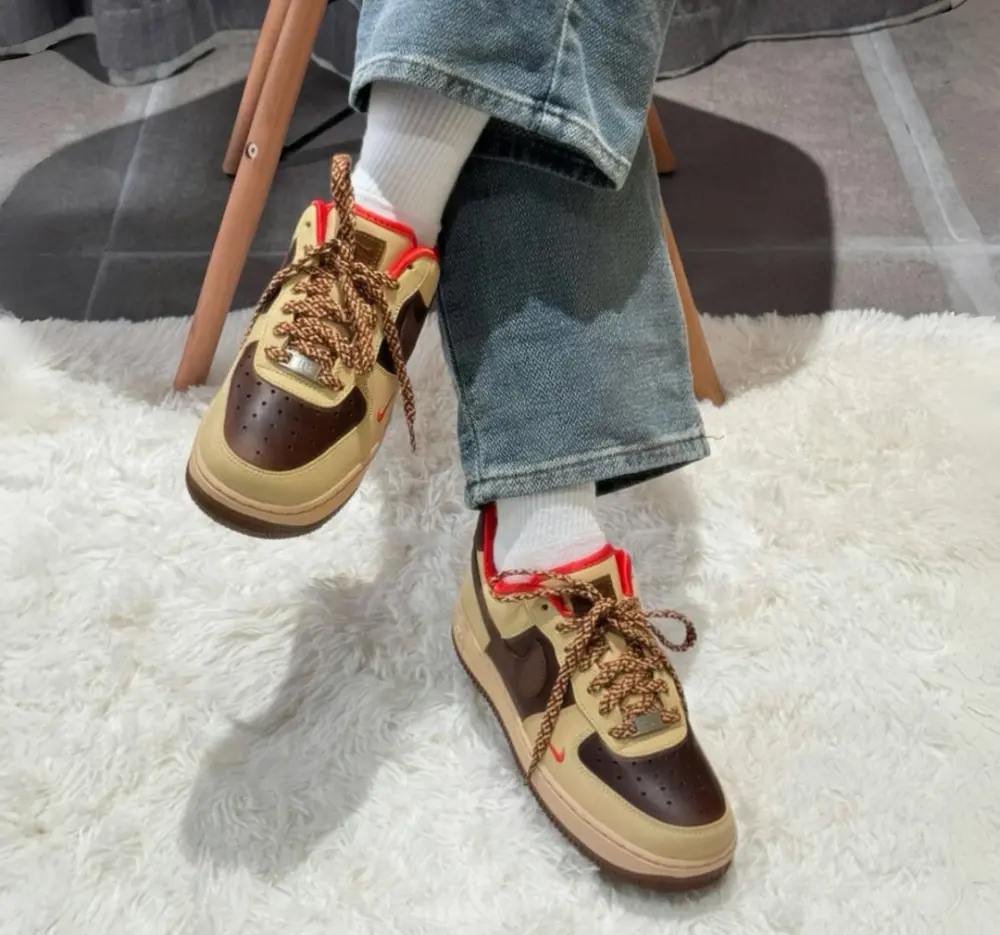Alternative view of Giày Nike Air Force 1 ’07 ‘Light British Cacao Wow’ HQ3447-222