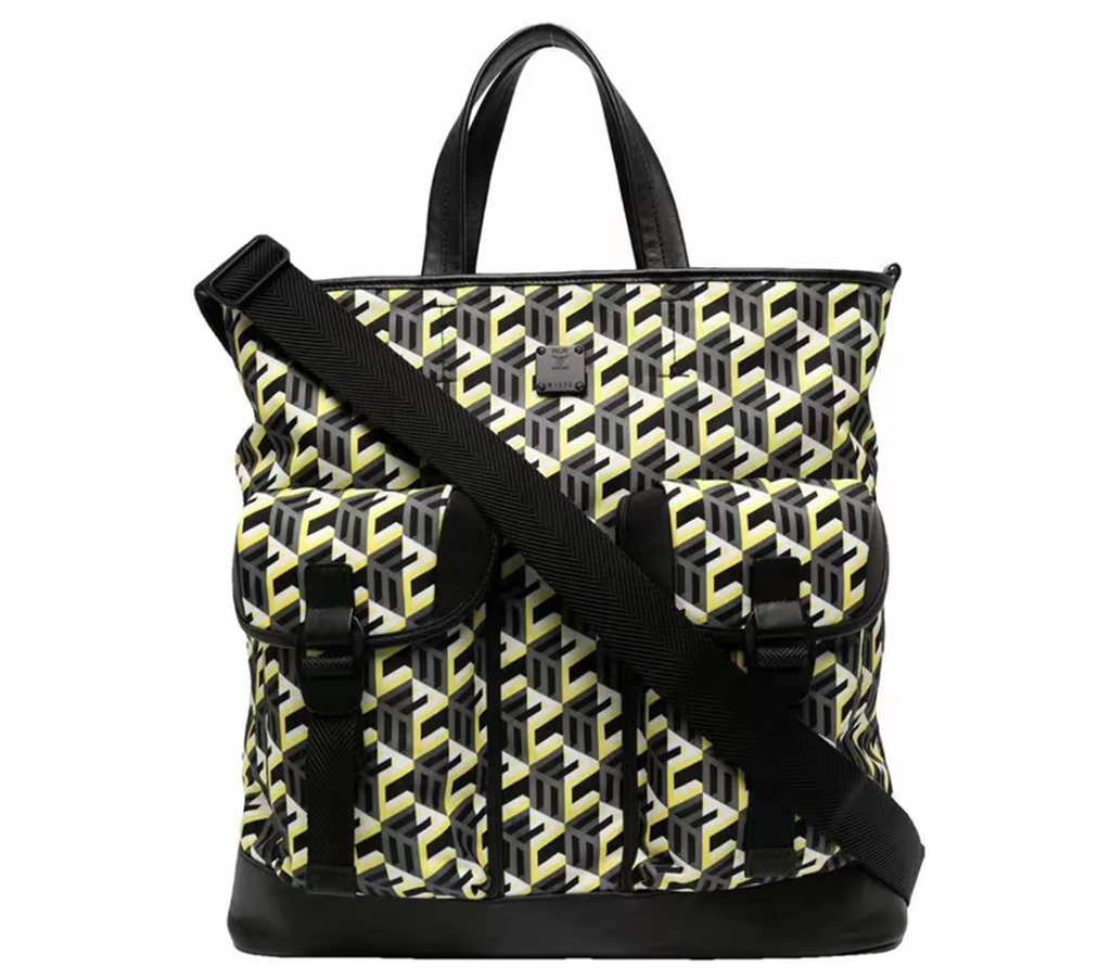 Túi MCM Klassik Tote In Cubic Monogram ‘Black White’ MMTCSCK01YW001