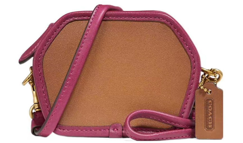 Túi Coach Geometric Coin Case ‘Brown’ 306-B4MU4