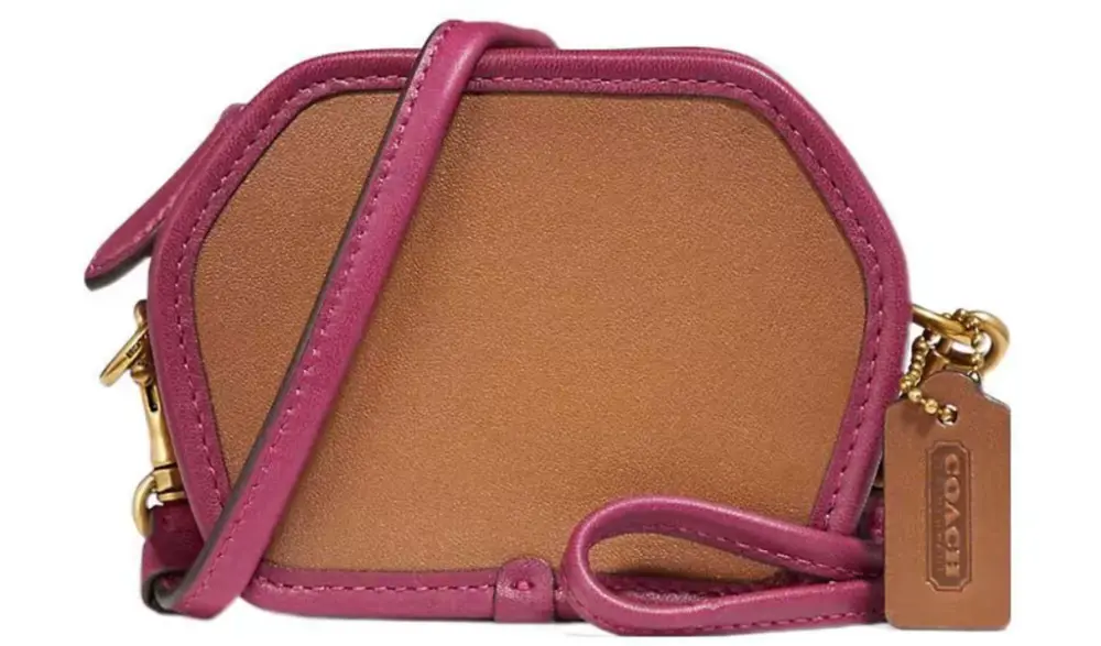 Túi Coach Geometric Coin Case ‘Brown’ 306-B4MU4