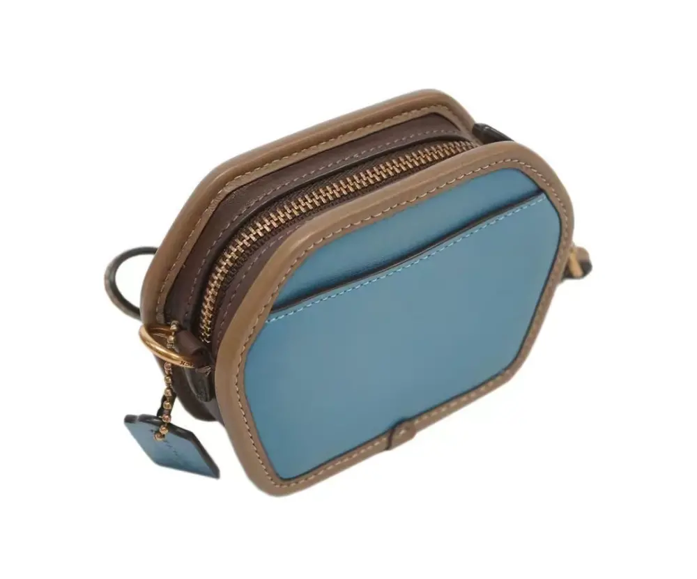 Alternative view of Túi Coach Geometric Coin Case ‘Blue’ 306-B4PVX