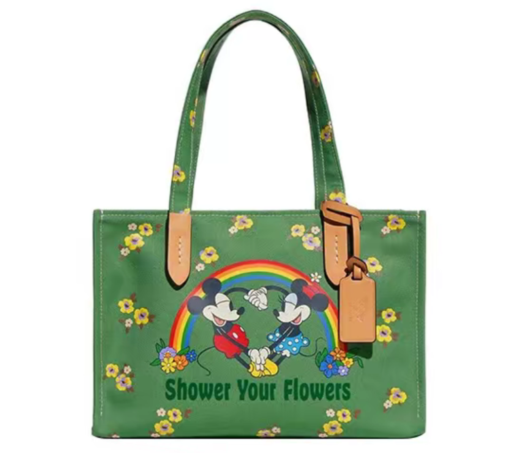 Túi Coach x Disney Tote Handbag ‘Green’ CH419-B4RT2