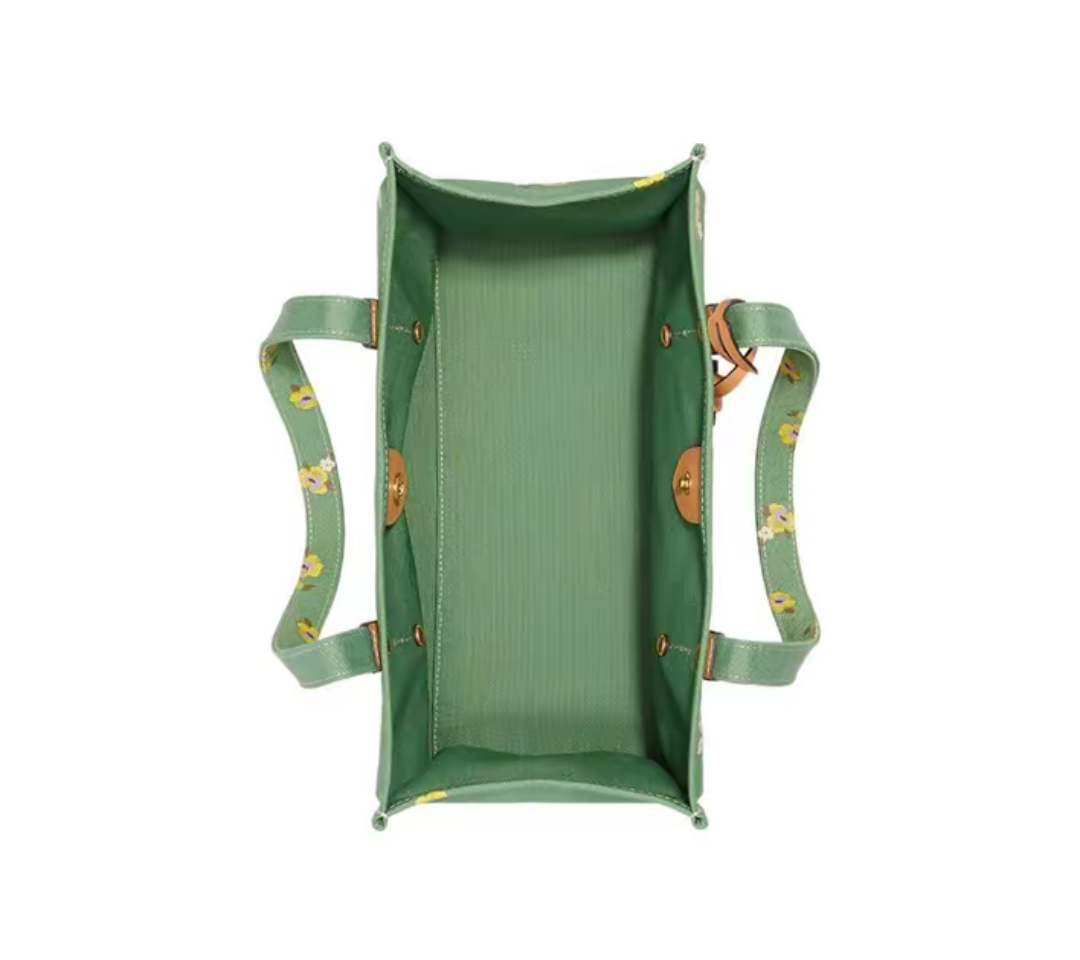 Túi Coach x Disney Tote Handbag ‘Green’ CH419-B4RT2 - Ảnh 2