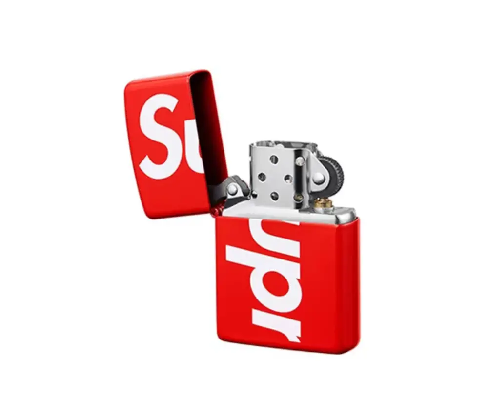 Bật Lửa Supreme x Zippo ‘Red White’ SUP-SS18-370 - Ảnh 3
