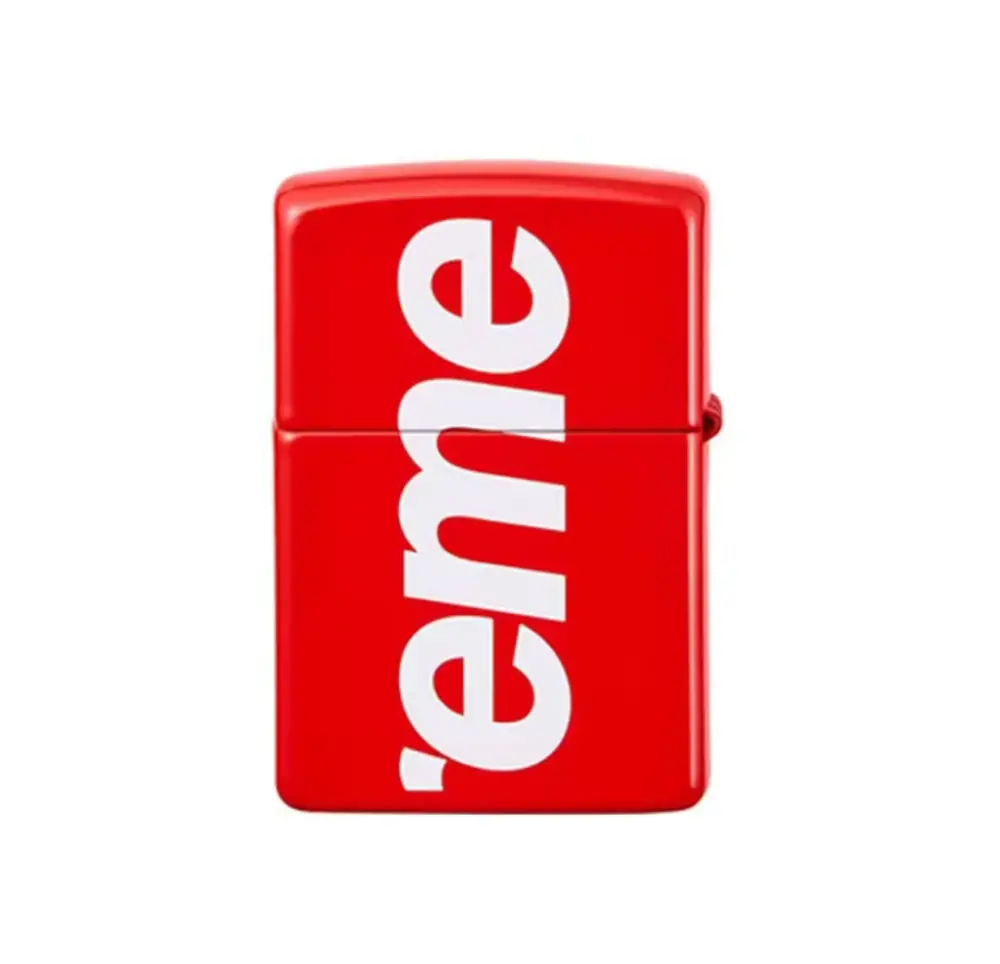 Alternative view of Bật Lửa Supreme x Zippo ‘Red White’ SUP-SS18-370