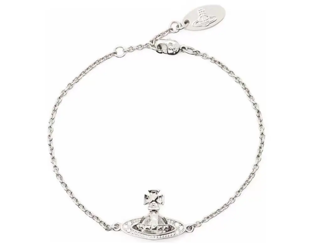 Vòng Tay Vivienne Westwood Pina Bas ‘Silver’ 6102006602P116