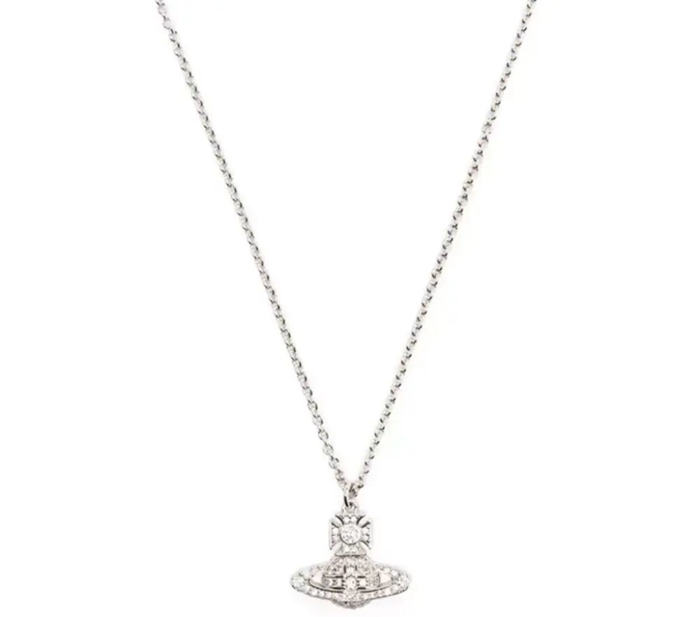 Dây Chuyền Vivienne Westwood Carmela Cubic ‘Silver’ 630203BH-02P102