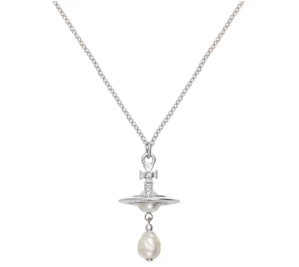 Dây Chuyền Vivienne Westwood Necklace ‘Silver’ 6302039302P226P226