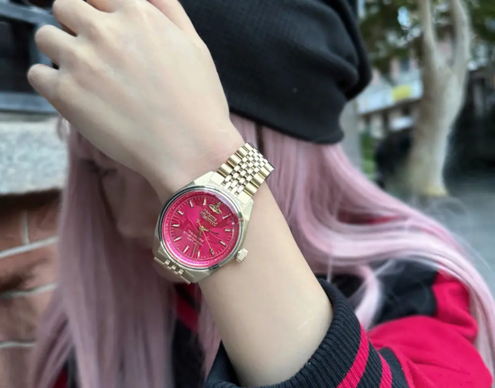Alternative view of Đồng Hồ Vivienne Westwood 50 ‘Gold Pink’ DWVV251RRGD