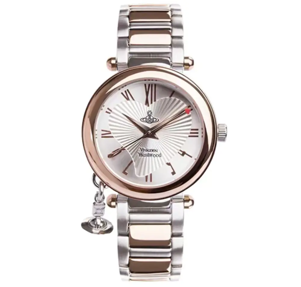 Đồng Hồ Vivienne Westwood 50 ‘Silver Brown’ DWVV006RSSL