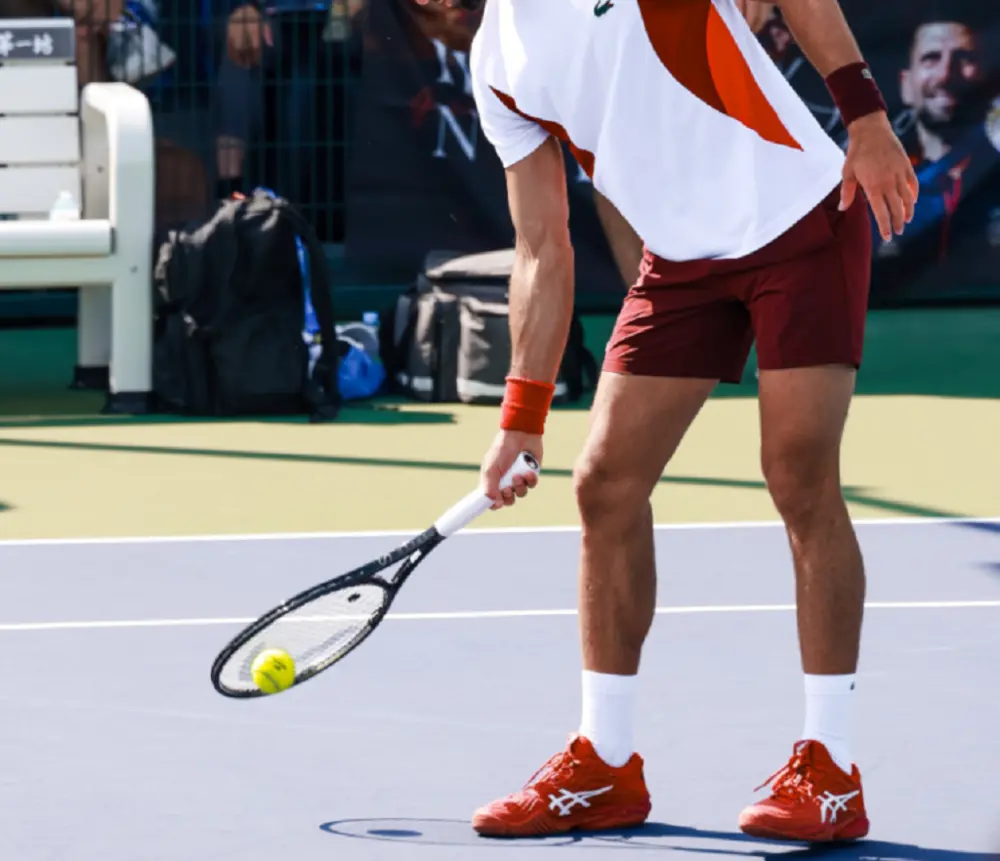 Giày Asics Court FF 3 Novak ‘Red’ 1041A361-964 - Ảnh 3