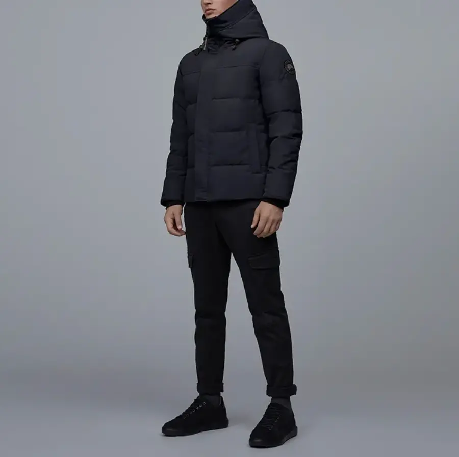 Alternative view of Áo Canada Goose Men Parka ‘Black Blue’ 3804MB-67