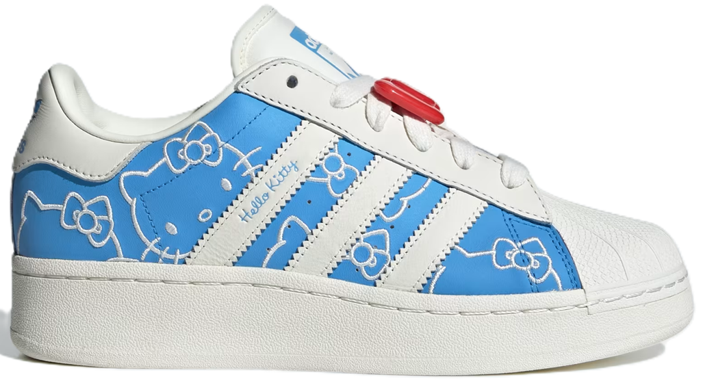 Giày adidas Superstar XLG Hello Kitty 'Blue Burst' IG4477