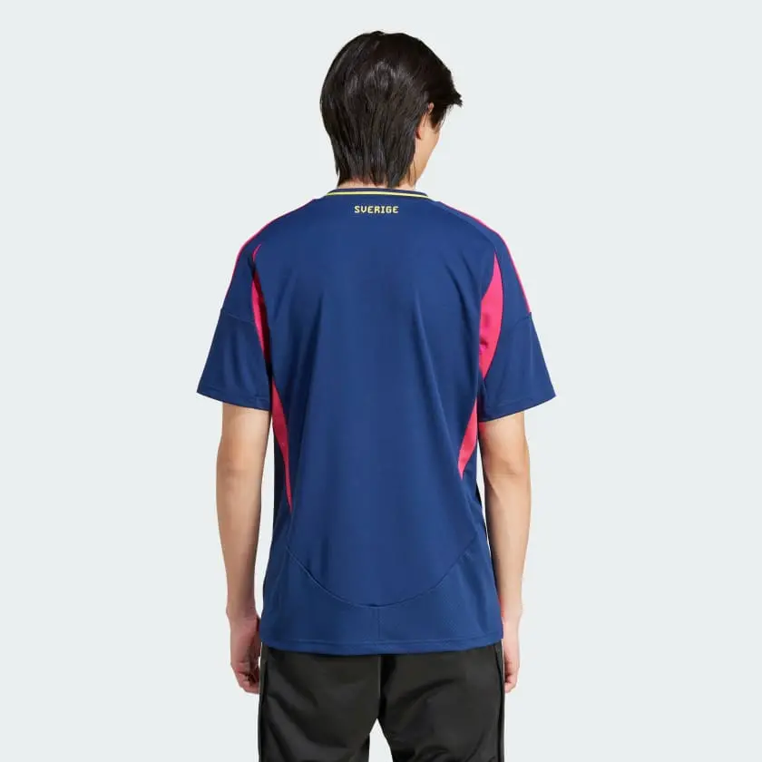 Alternative view of Áo Adidas Sweden 24 Away Jersey ‘Blue’ IN1099