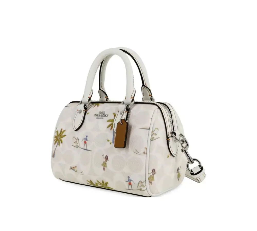 Túi Coach Mini Boston ‘Hula Print’ CK164-SVRFI - Ảnh 3