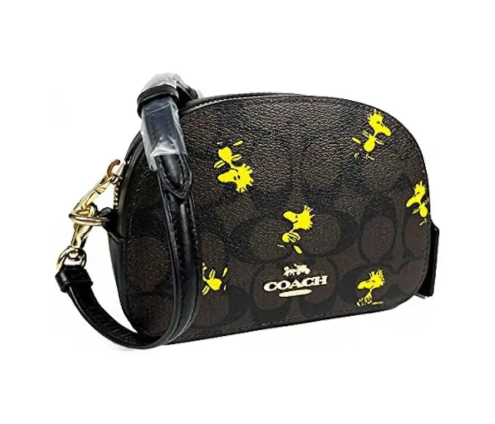 Túi Coach x Peanuts x Snoopy ‘Brown’ C4587-IMOSN - Ảnh 5