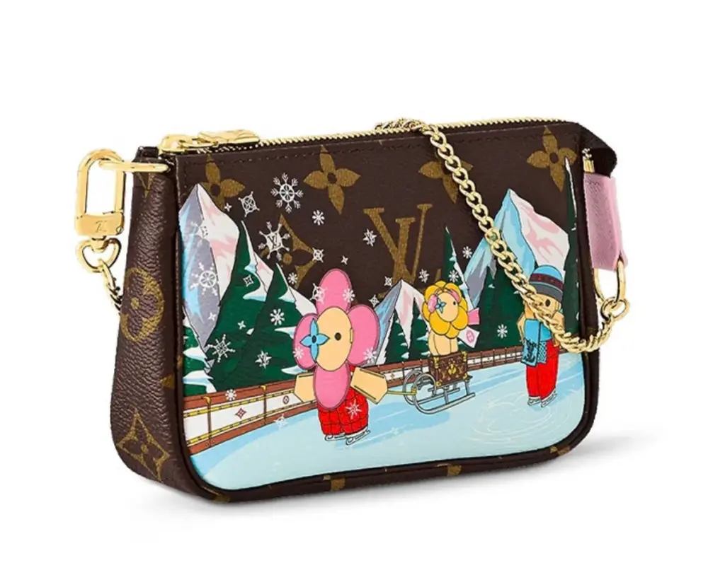 Túi Louis Vuitton Mini Pochette Accessoires ‘Brown’ M82623 - Ảnh 4