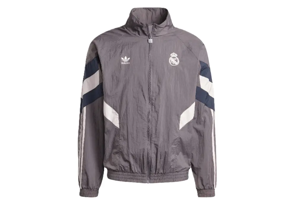 Áo Adidas Real Madrid Originals Track ‘Grey’ JI9479