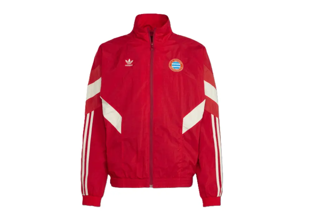 Áo Adidas FC Bayern Originals Track Top ‘Red’ IS6508