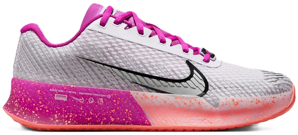 Giày Nike Court Vapor 11 HC Premium 'Barely Grape' FQ7266-500