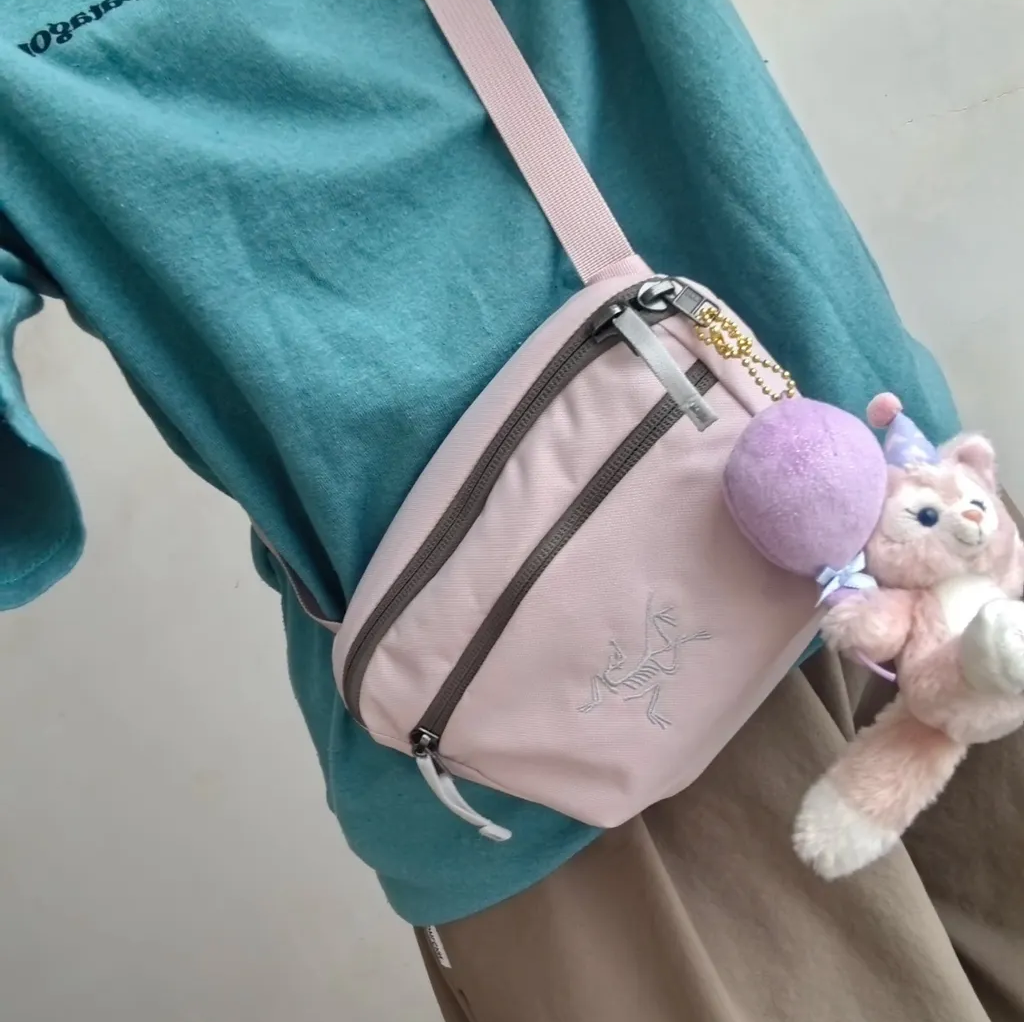 Túi Arcteryx Mantis 1 Waistpack ‘Pink’ X00000615709 - Ảnh 2