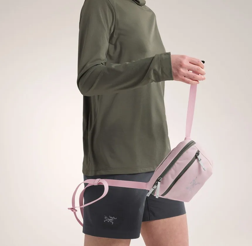Túi Arcteryx Mantis 1 Waistpack ‘Pink’ X00000615709 - Ảnh 3