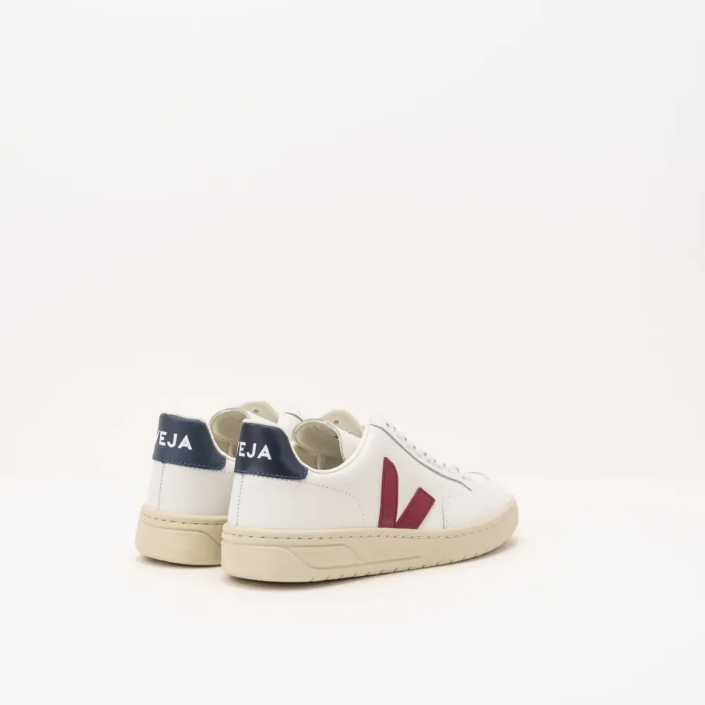 Giày Veja V-12 ‘White Marsala Nautico’ XD021955 - Ảnh 4