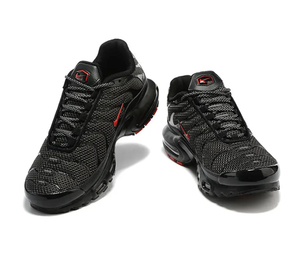 Giày Nike Air Max Plus 'Metal Mesh Black Red' DO6383-001 - Ảnh 4