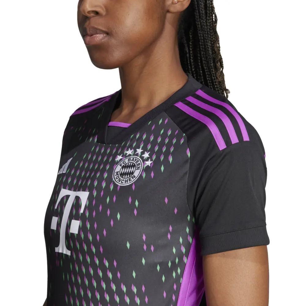 Áo Adidas FC Bayern 23/24 Away Jersey ‘Black’ IB1491 - Ảnh 5