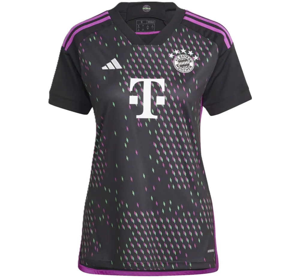 Áo Adidas FC Bayern 23/24 Away Jersey ‘Black’ IB1491