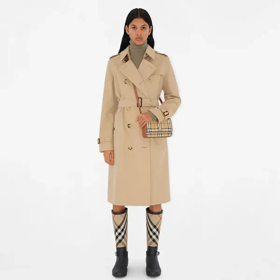 Alternative view of Túi Burberry Hampshire Bag ‘Beige’ 80704211