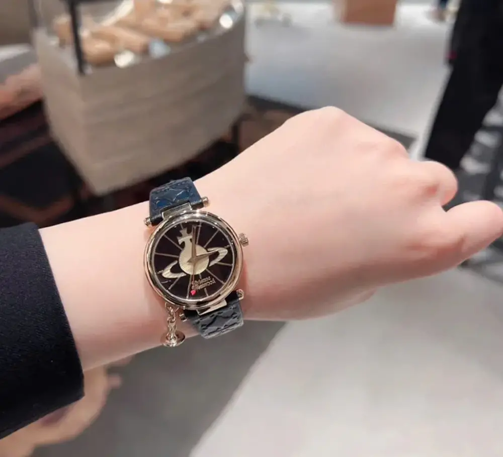Alternative view of Đồng Hồ Vivienne Westwood 50 ‘Black’ DWVV006BKGD0