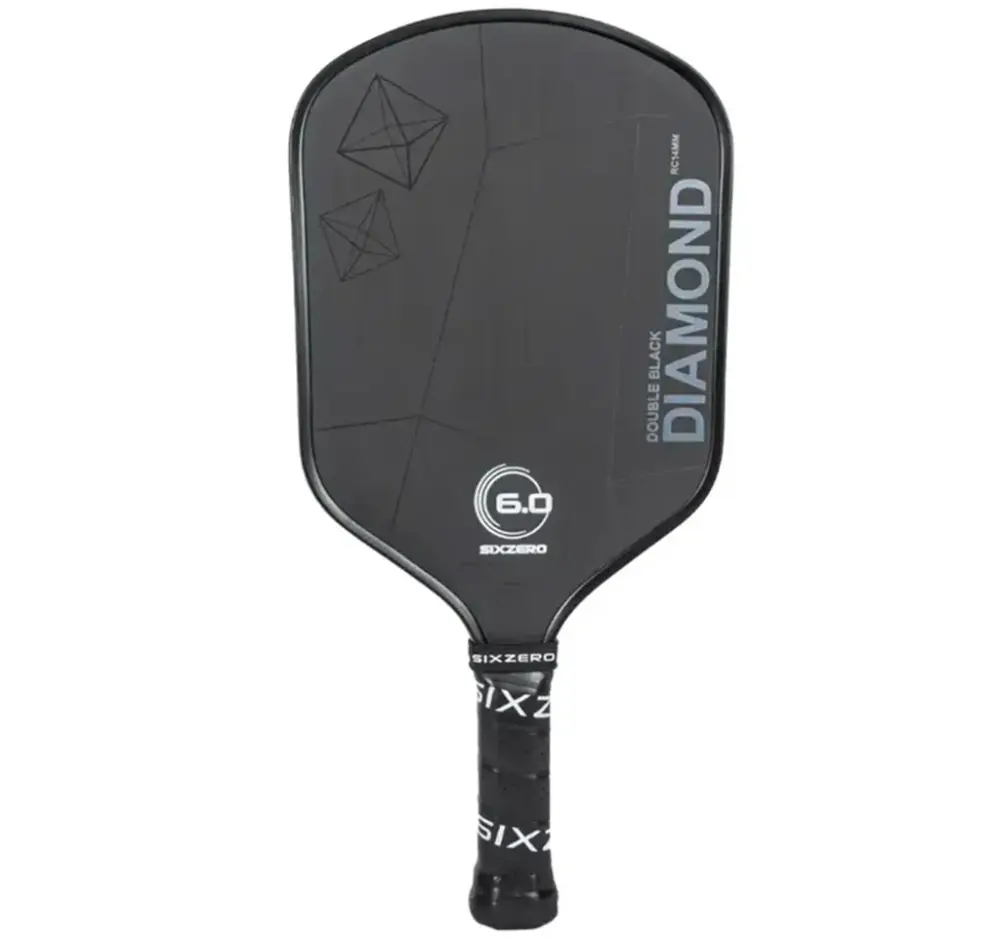 Vợt Pickleball 6.0 Six Zero Double Black Diamond Control 'Black'