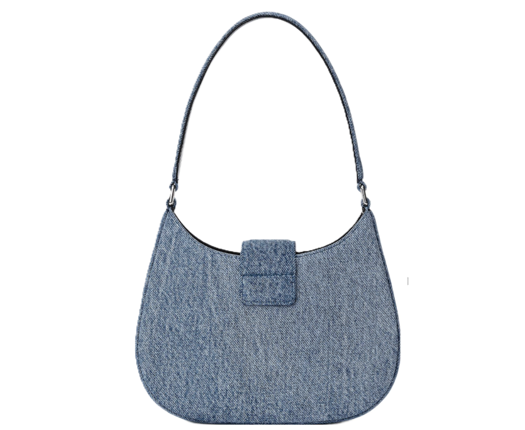 Túi Alexander Wang W Legacy Small Hobo Denim 'Blue' 20223R02T486 - Ảnh 4