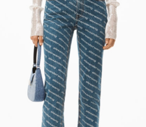 Alternative view of Túi Alexander Wang W Legacy Small Hobo Denim 'Blue' 20223R02T486