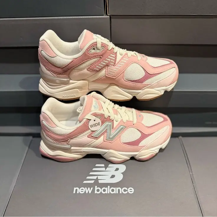 Giày New Balance 9060 Big Kid Wide ‘Rose Pink’ GC9060FR - Ảnh 3