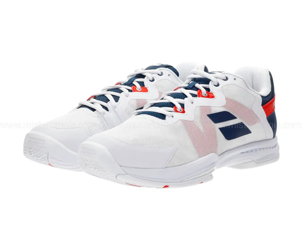 Alternative view of Giày Babolat Sfx3 All Court ‘White Blue’ 30S20529-1005