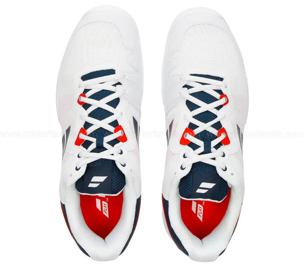 Giày Babolat Sfx3 All Court ‘White Blue’ 30S20529-1005 - Ảnh 3