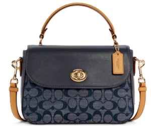 Túi Coach Marlie Top Satchel Chambray ‘Blue’ C4921-IMDEI