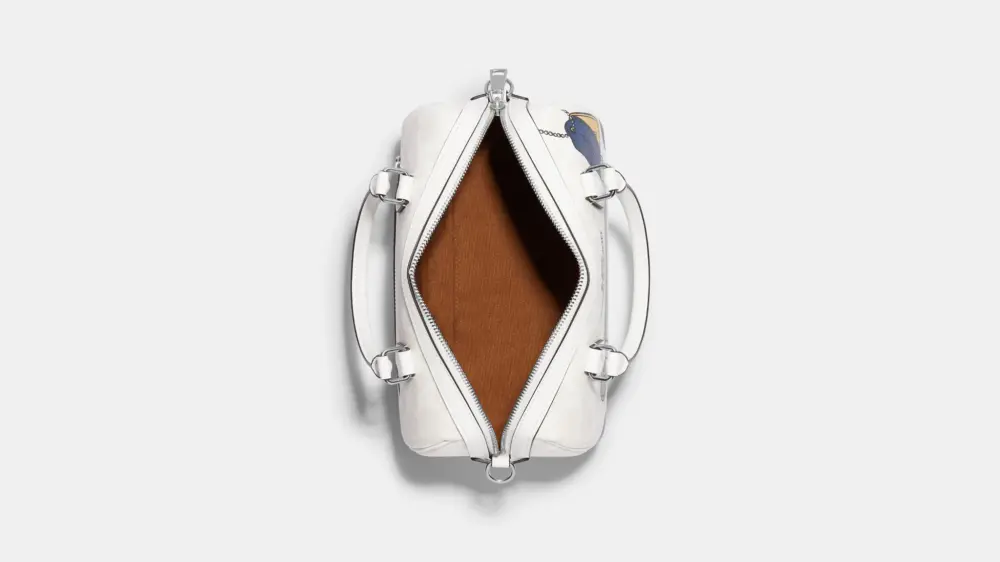 Túi Coach Rowan Satchel Signature ‘White’ CH168-SVVGH - Ảnh 3