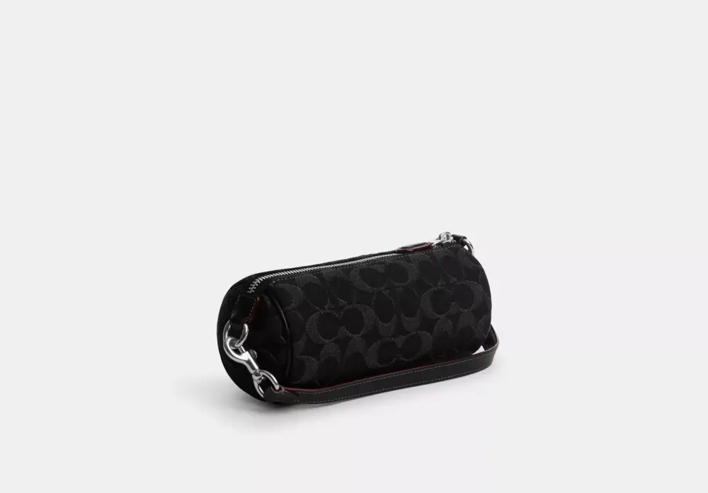 Túi Coach Nolita Barrel Bag ‘Silver Black’ CP258-SVBK - Ảnh 3