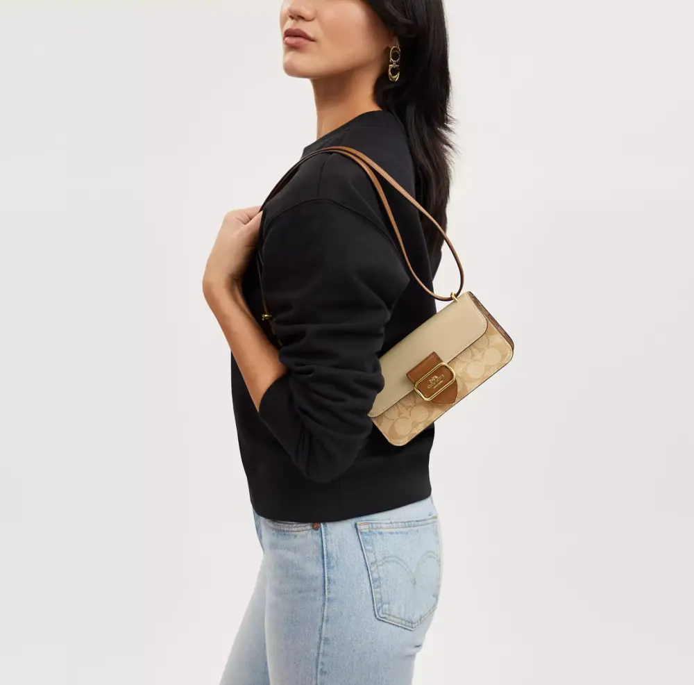 Túi Coach Morgan Crossbody In Blocked ‘Khaki’ CR254-IMWQ4 - Ảnh 3